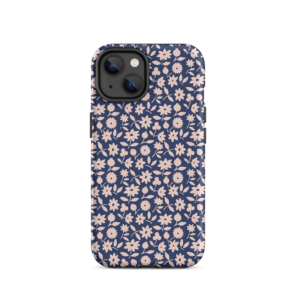 Blue Bloom phone case