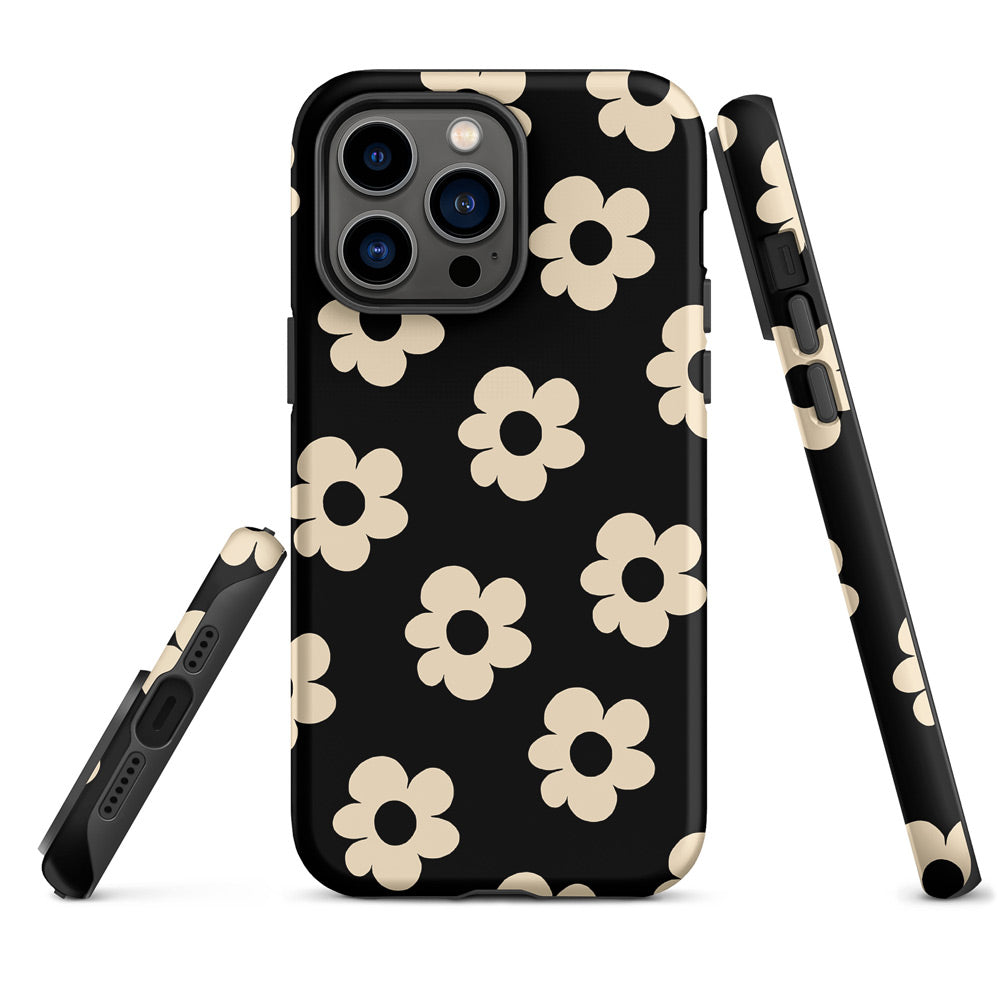 Daisy pattern phone case