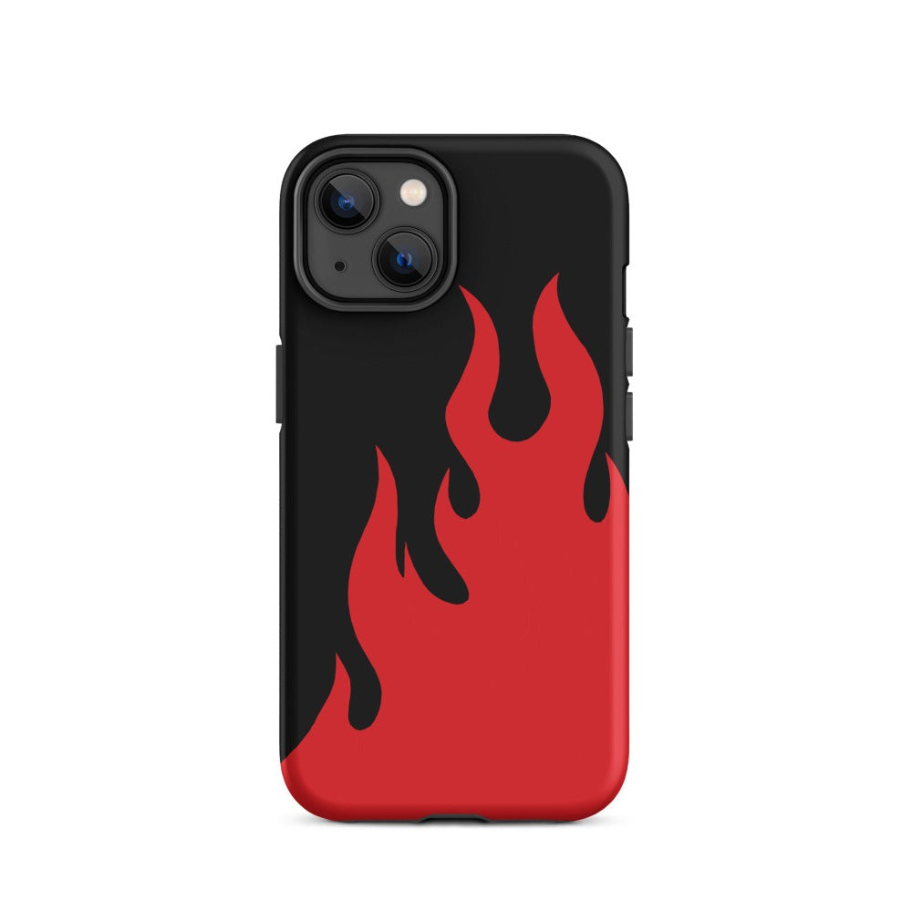 Red Flame iPhone 14 Case