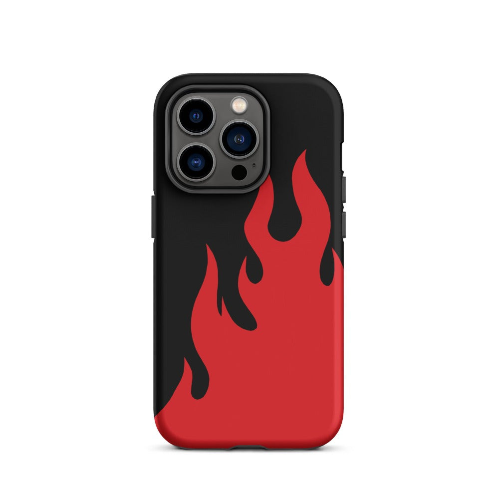 Red Flame iPhone Case