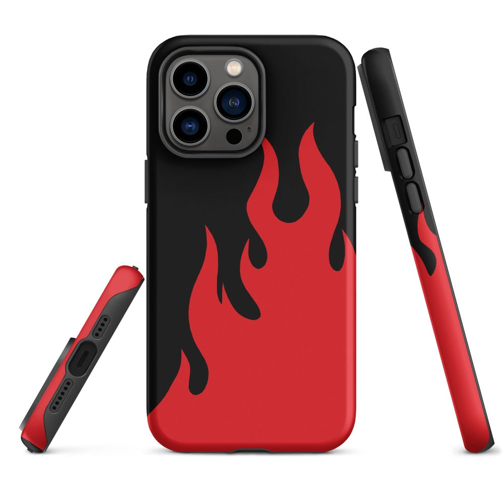 Red Flame iPhone Case